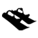 Sci presi corti