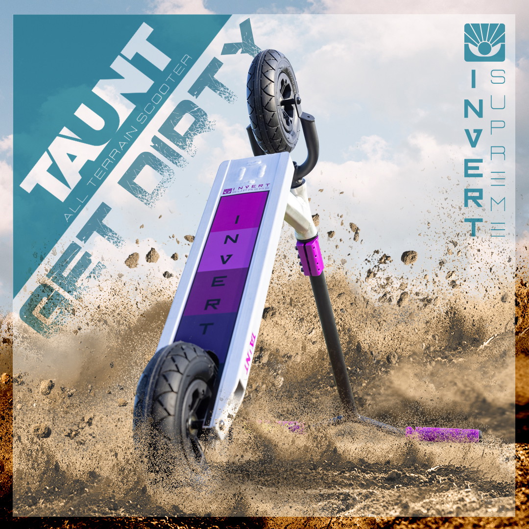 Invert Supreme Taunt Terra Ruota Adulto Trottinette