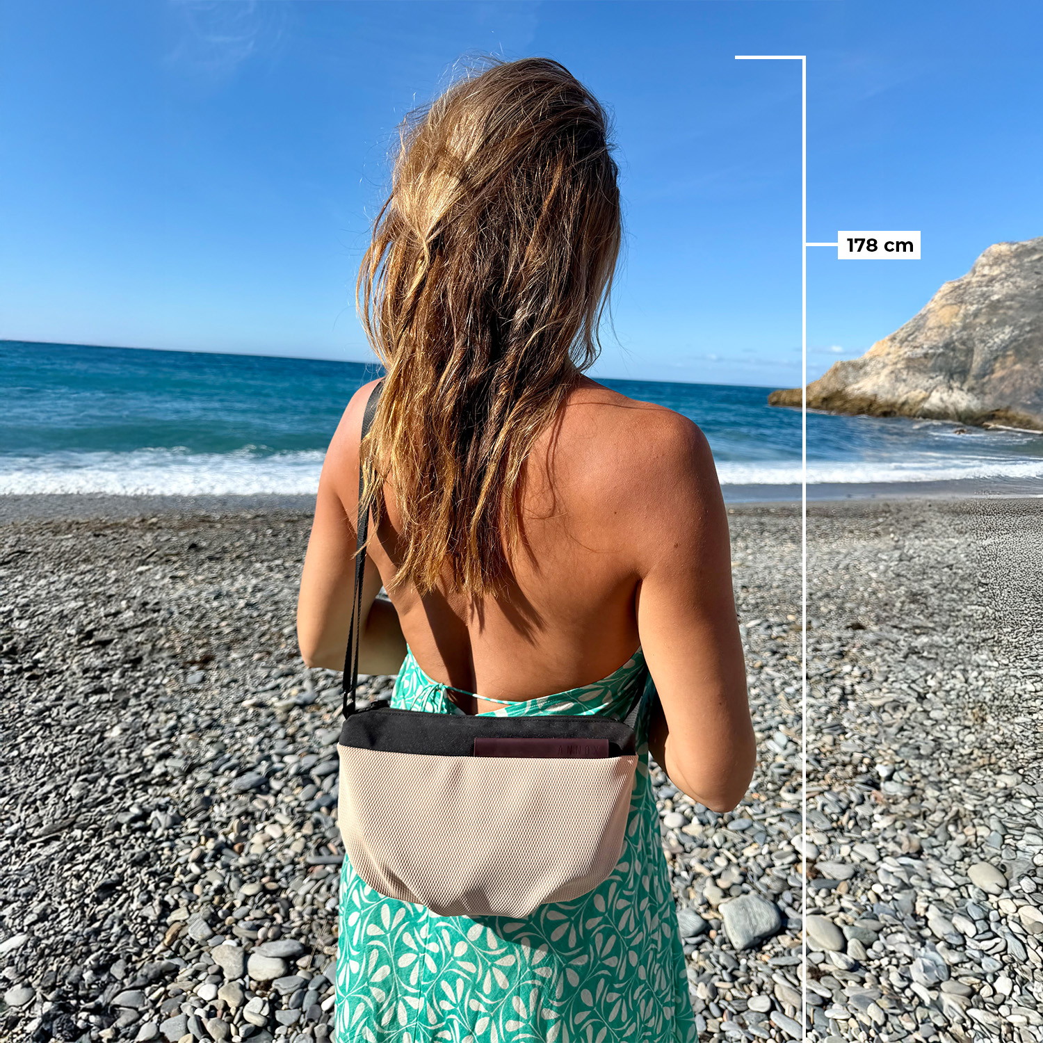 Annox On-The-Go Sling Bag – Borsa Resistente all'Acqua per Skate e Scooter