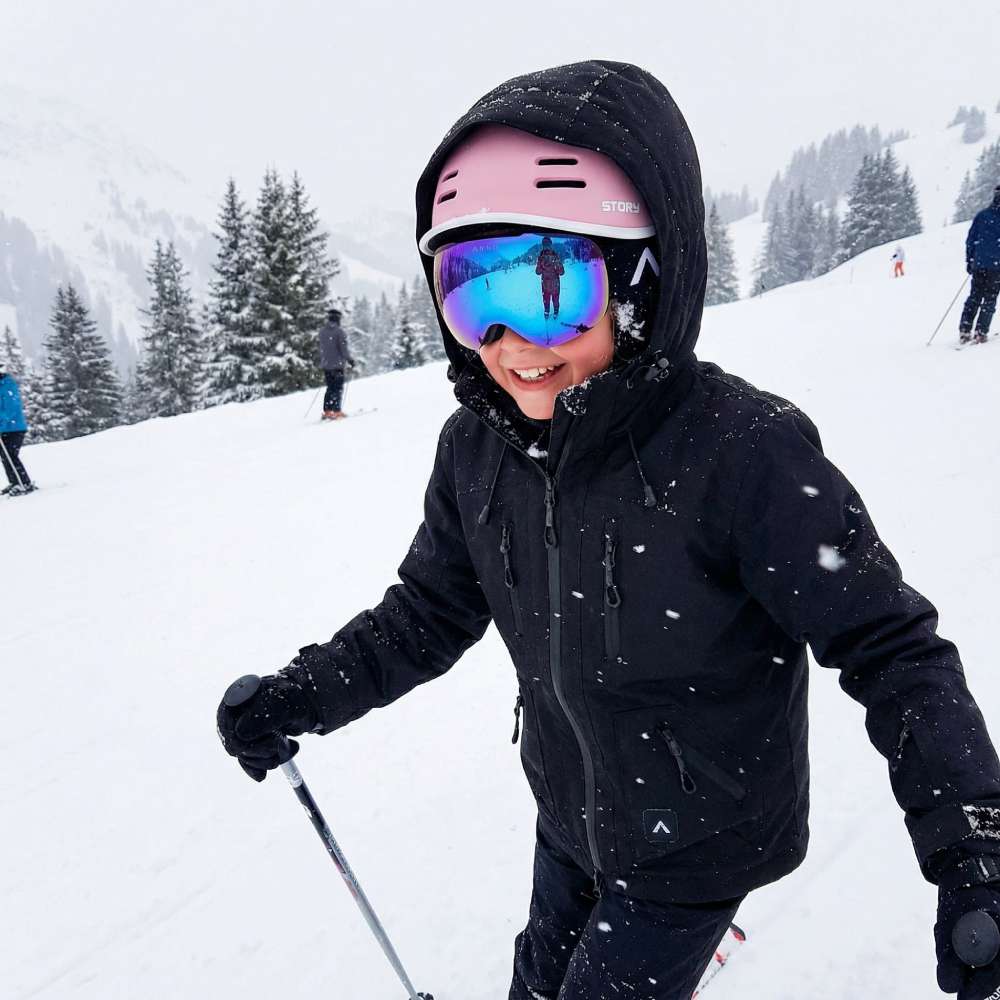 Annox Squad Occhiali da Sci/Snowboard per Bambini