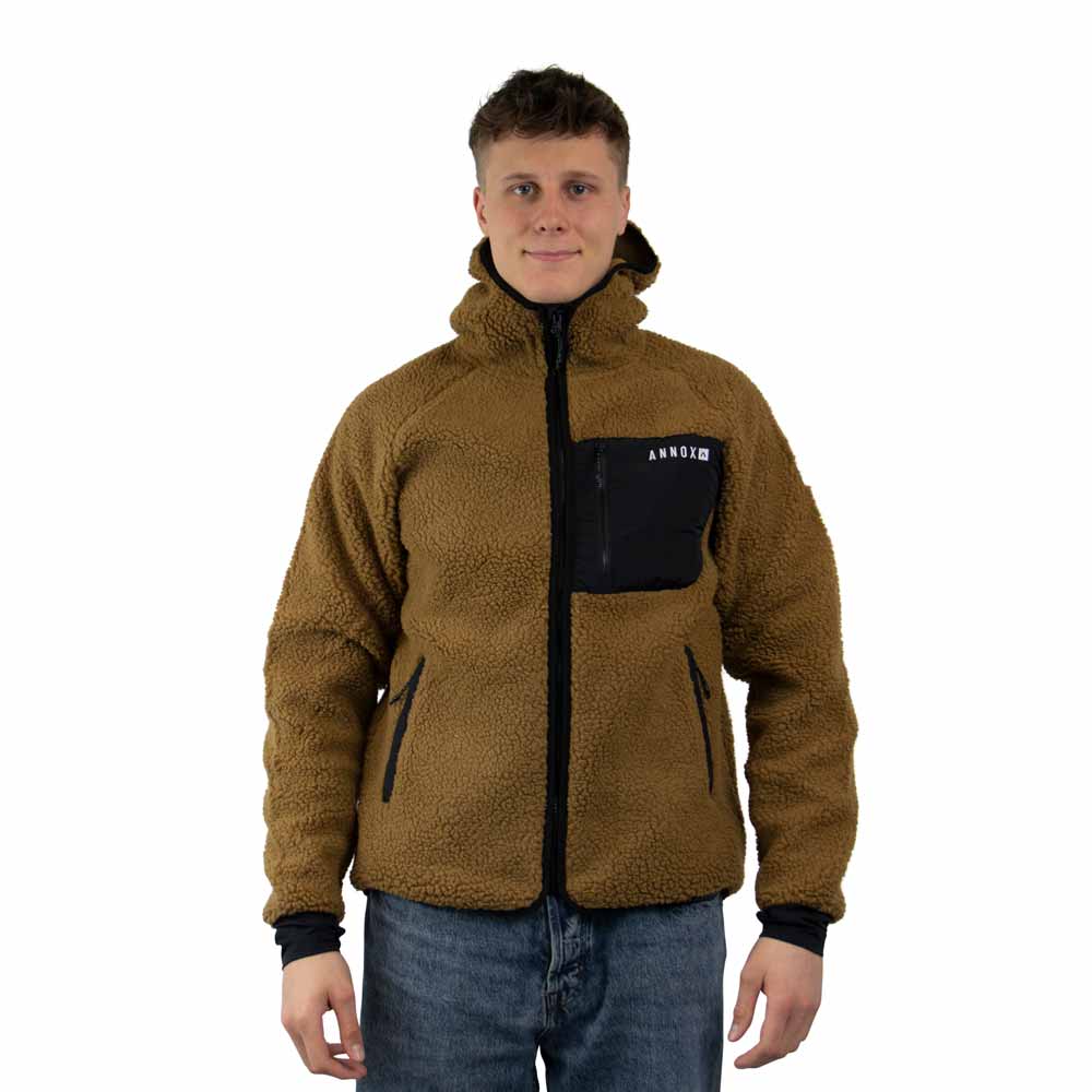 Giacca in Fleece Sherpa Annox Summit Hoodie