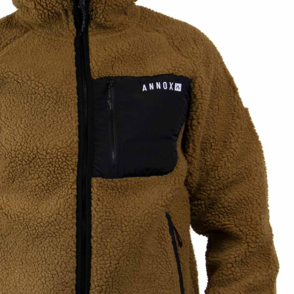 Giacca in Fleece Sherpa Annox Summit Hoodie
