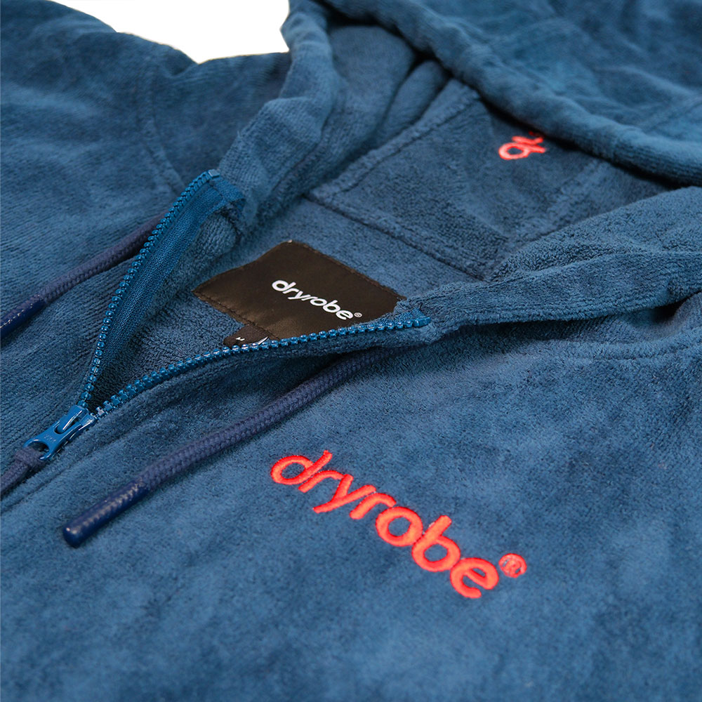 Accappatoio Organic Dryrobe con zip completa