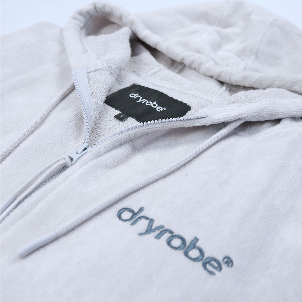 Accappatoio Organic Dryrobe con zip completa