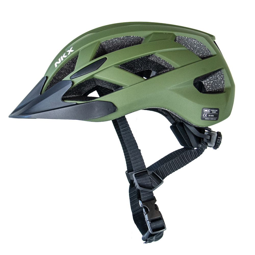 Casco da Bicicletta LED NKX City con luce integrata