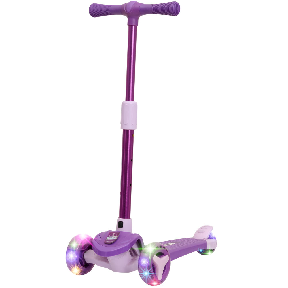 Monopattino Per Bambini WeLLIFE - Ruote LED 140mm, Alluminio Leggero, Regolabile | Scooter Urbano - Foto 7