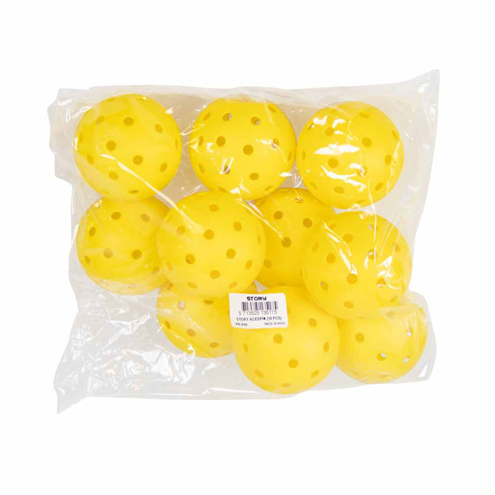 Story AceSpin Palline da Pickleball - Confezione da 10