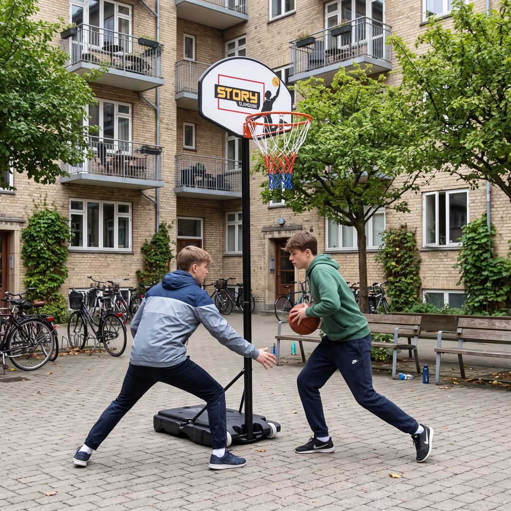Story SlamDunk Basketball Hoop