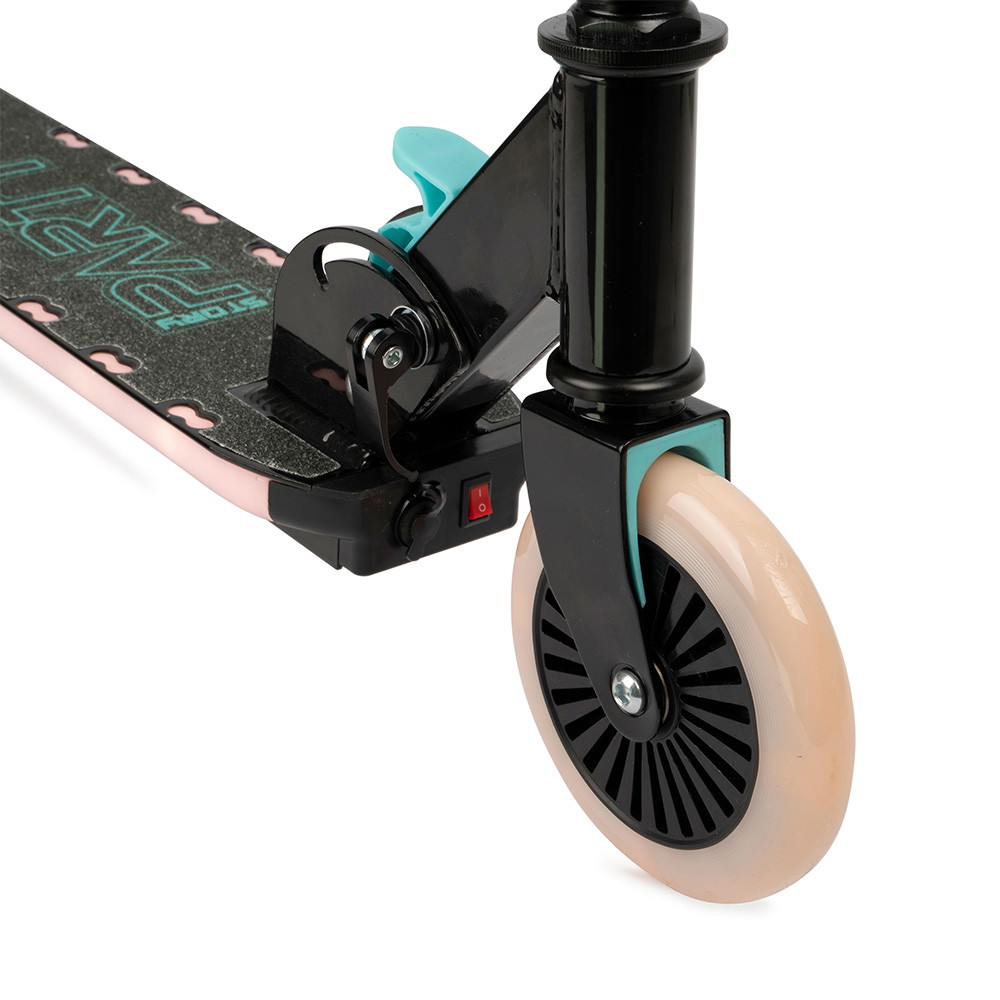 Story Party LED Scooter da Kick regolabile per bambini