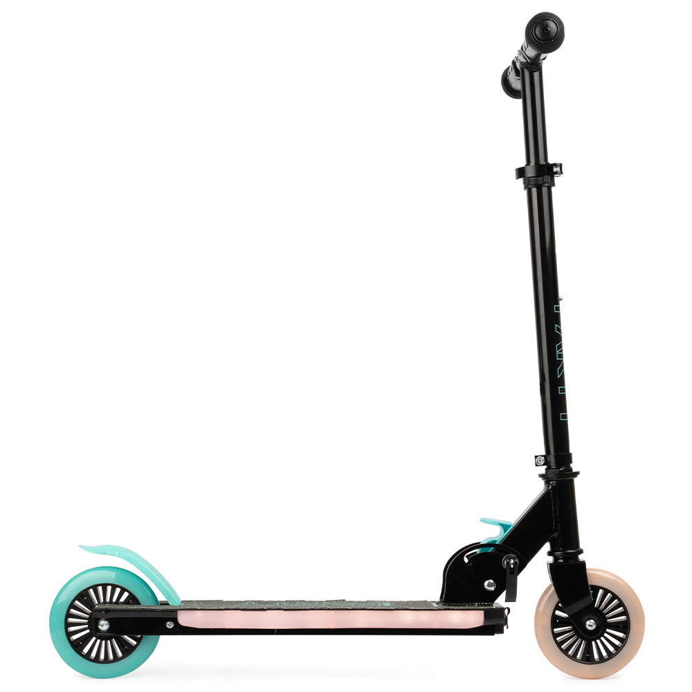 Story Party LED Scooter da Kick regolabile per bambini