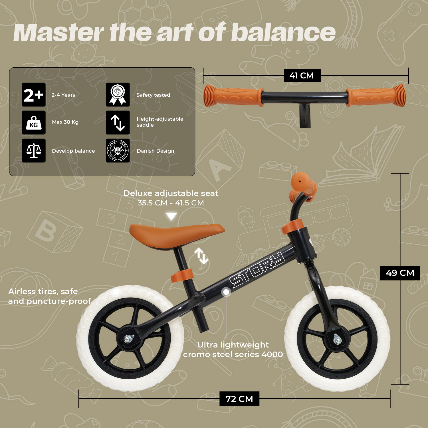 Bilanciamento Bike Story Run Racer