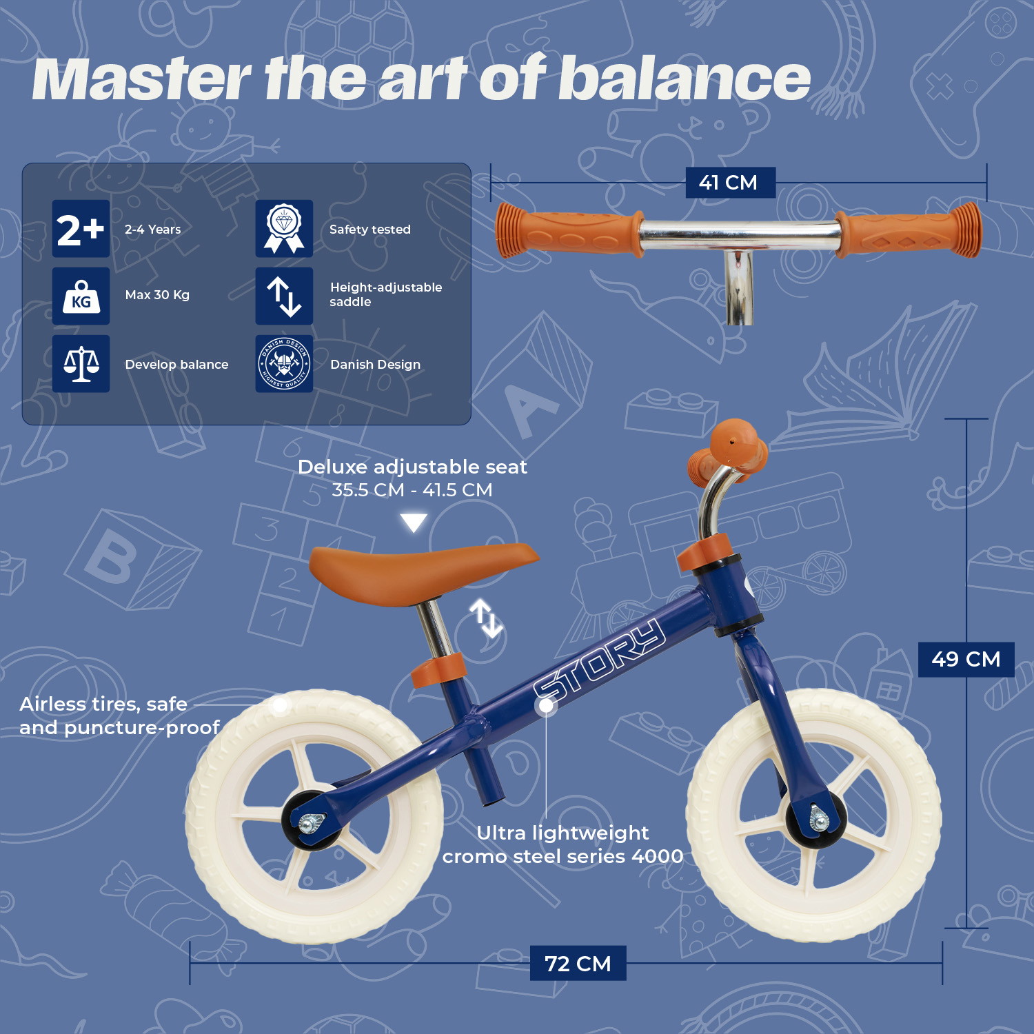 Bilanciamento Bike Story Run Racer