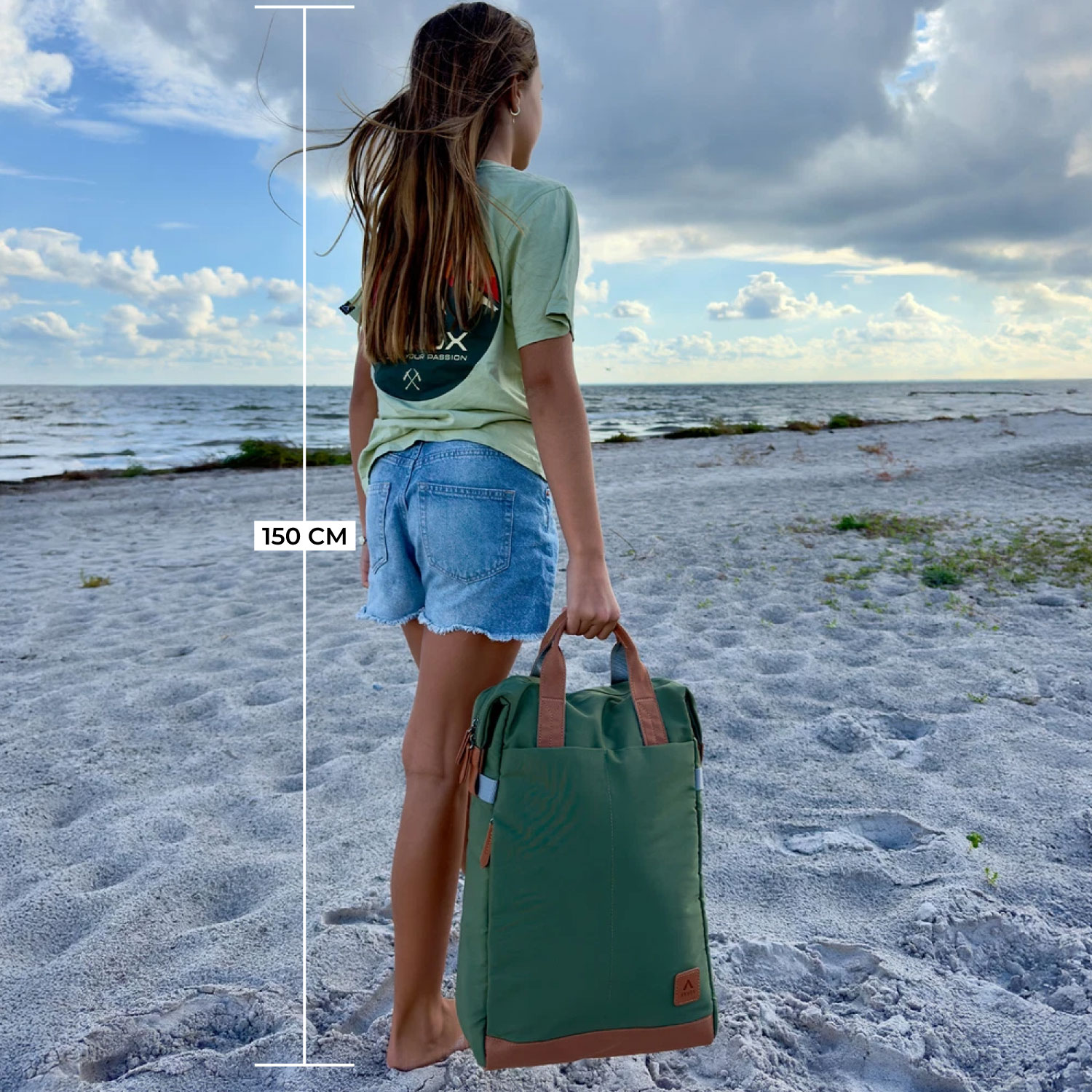 Zaino Annox Segui la tua Passione – Zaino idrorepellente in materiale riciclato
