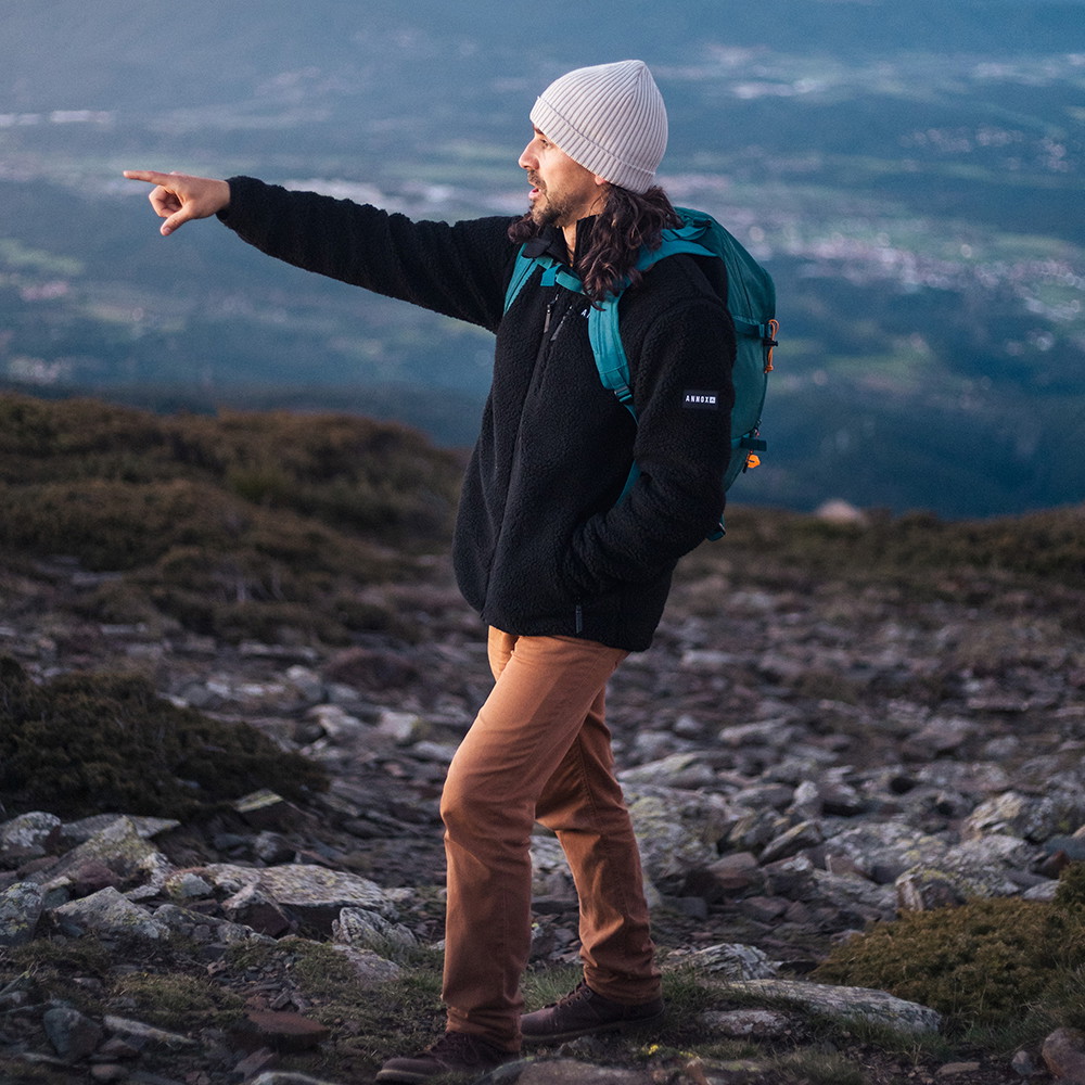 Giacca in Fleece Sherpa Annox HeatTrack