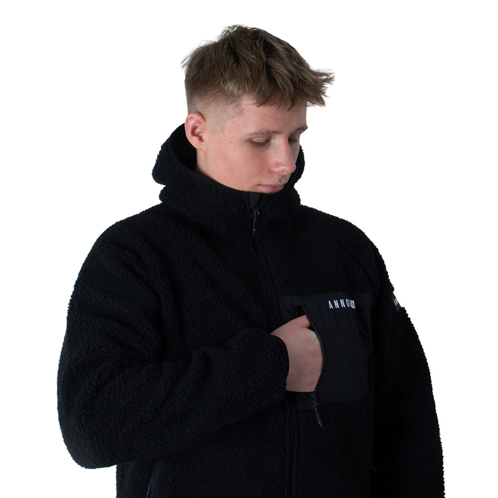 Giacca in Fleece Sherpa Annox Summit Hoodie