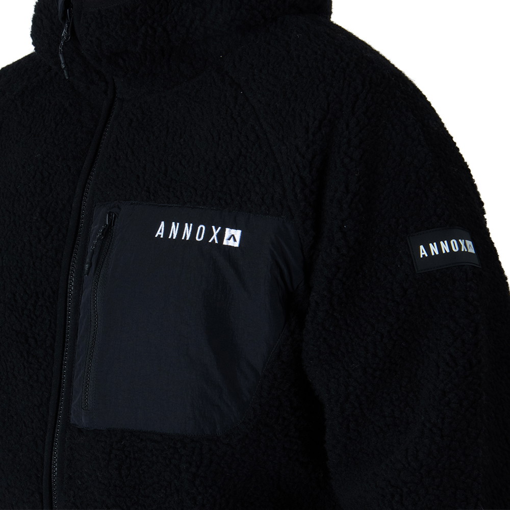 Giacca in Fleece Sherpa Annox Summit Hoodie