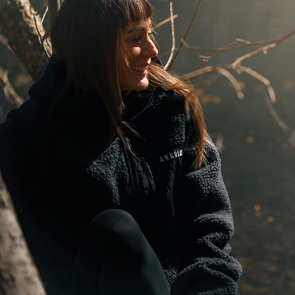 Giacca in Fleece Sherpa Annox Summit Hoodie