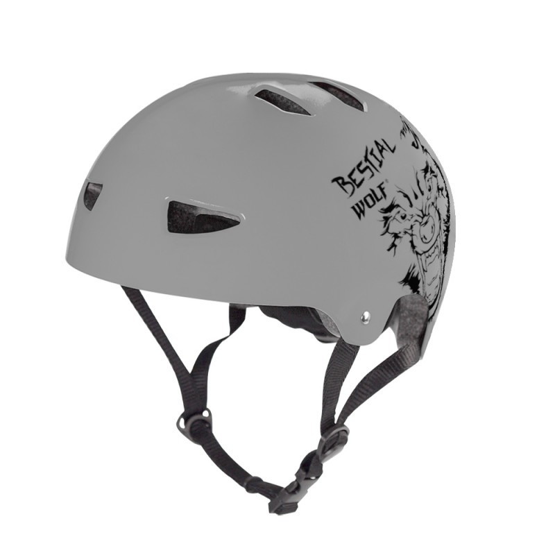 Bestial Wolf Skull Casco