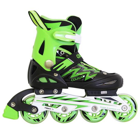 Patini regolabili in linea per bambini Cougar