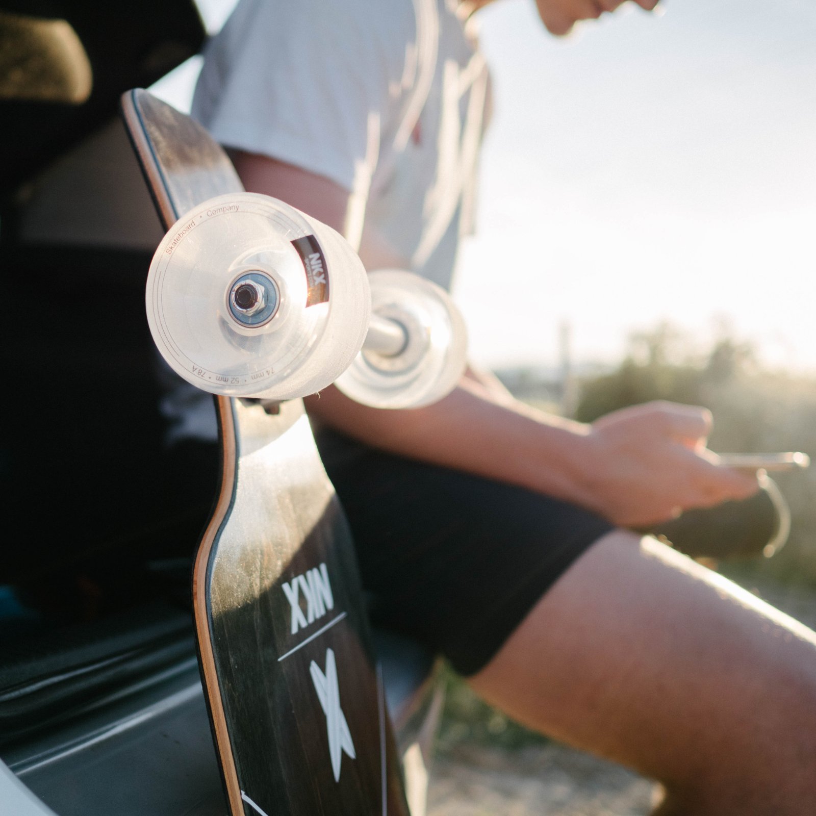 NKX Signature Longboard in Fibra di Vetro