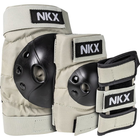 NKX Kids 3-Pack Pro Protective Gear - Ginocchiere, Gomitiere e Protezioni per Polsi