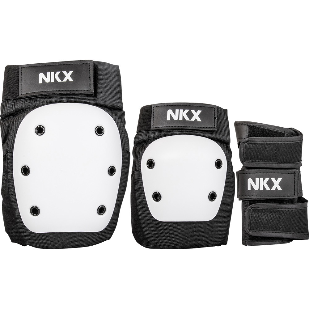 NKX 3-Pack Pro Protective Gear - Ginocchiere, Gomitiere e Polsiere