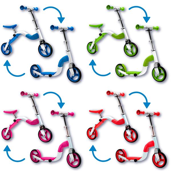 Scoobik Bicicletta senza pedali/Monopattino da Trasporto per bambini