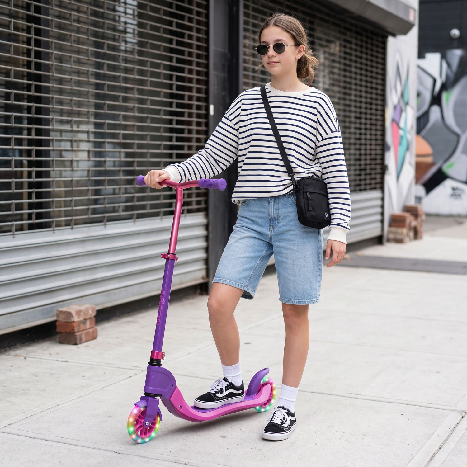 Story Flip Pieghevole LED Trotinette