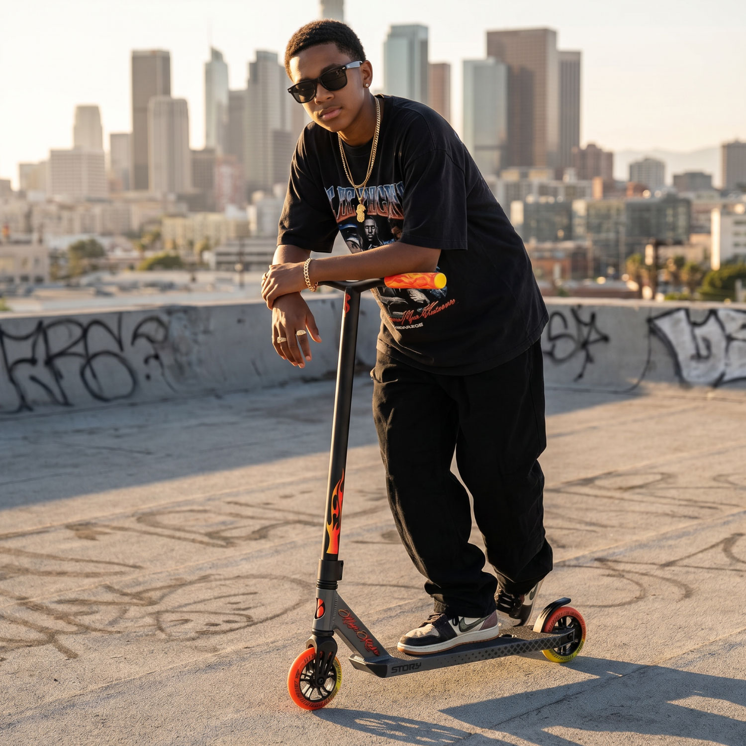 Story High Roller Air Stunt Scooter