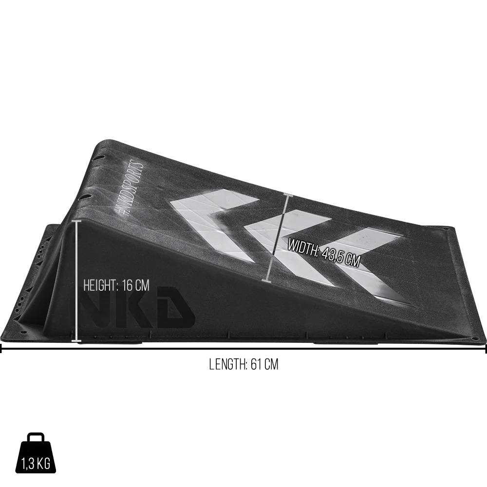Rampa Storia Skate Jump per trick con pattini pro scooter, skateboard o roller