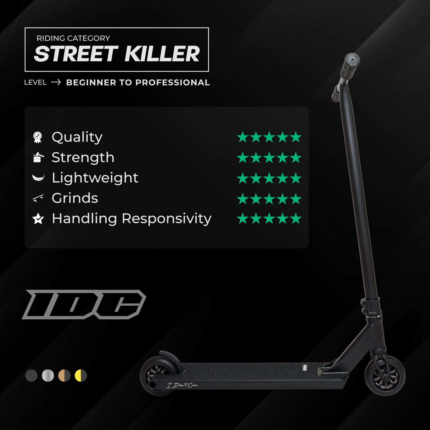 NKD IDC Stunt Scooter