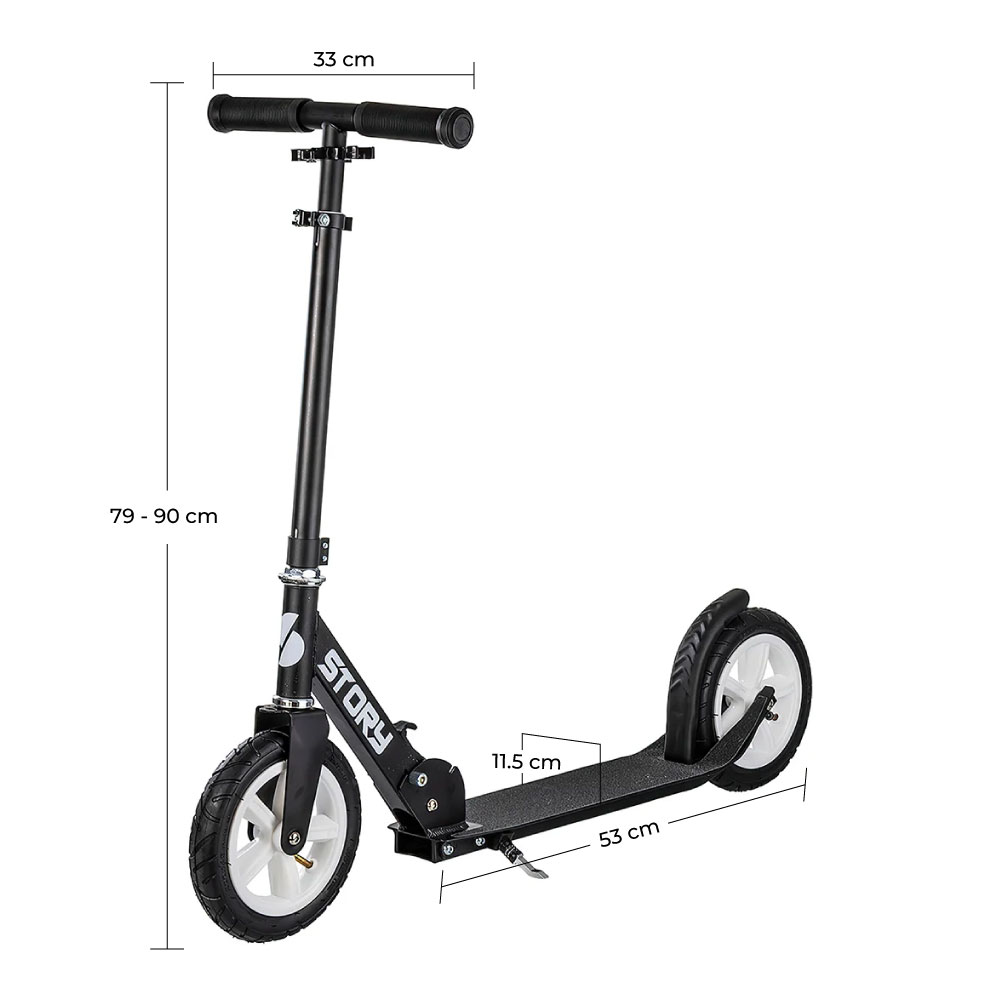 Story Civic Comfort Air-wheels Scooter Pieghevole