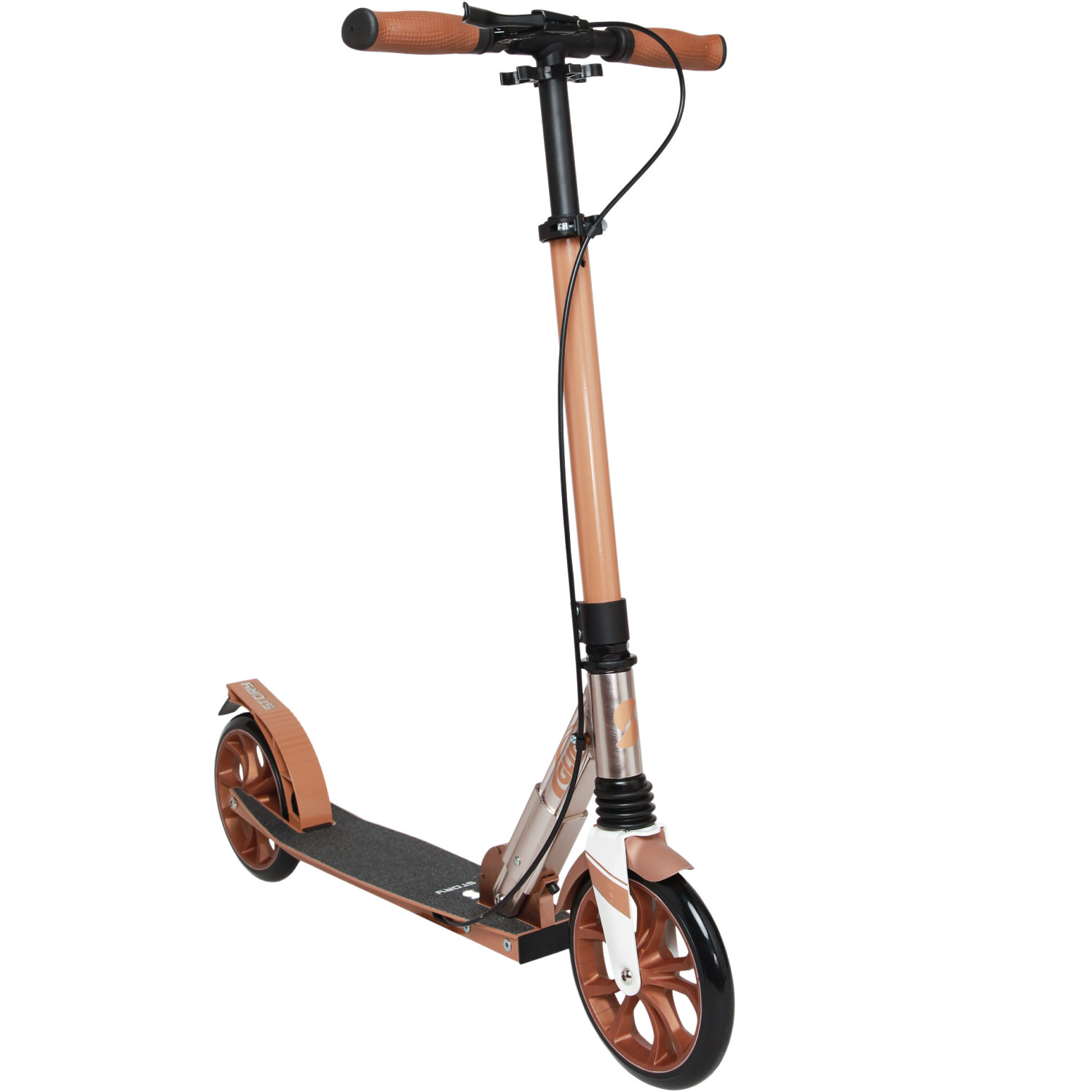 Story GlideX Elite Scooters Commuter Pieghevole – sospensione e freno a mano