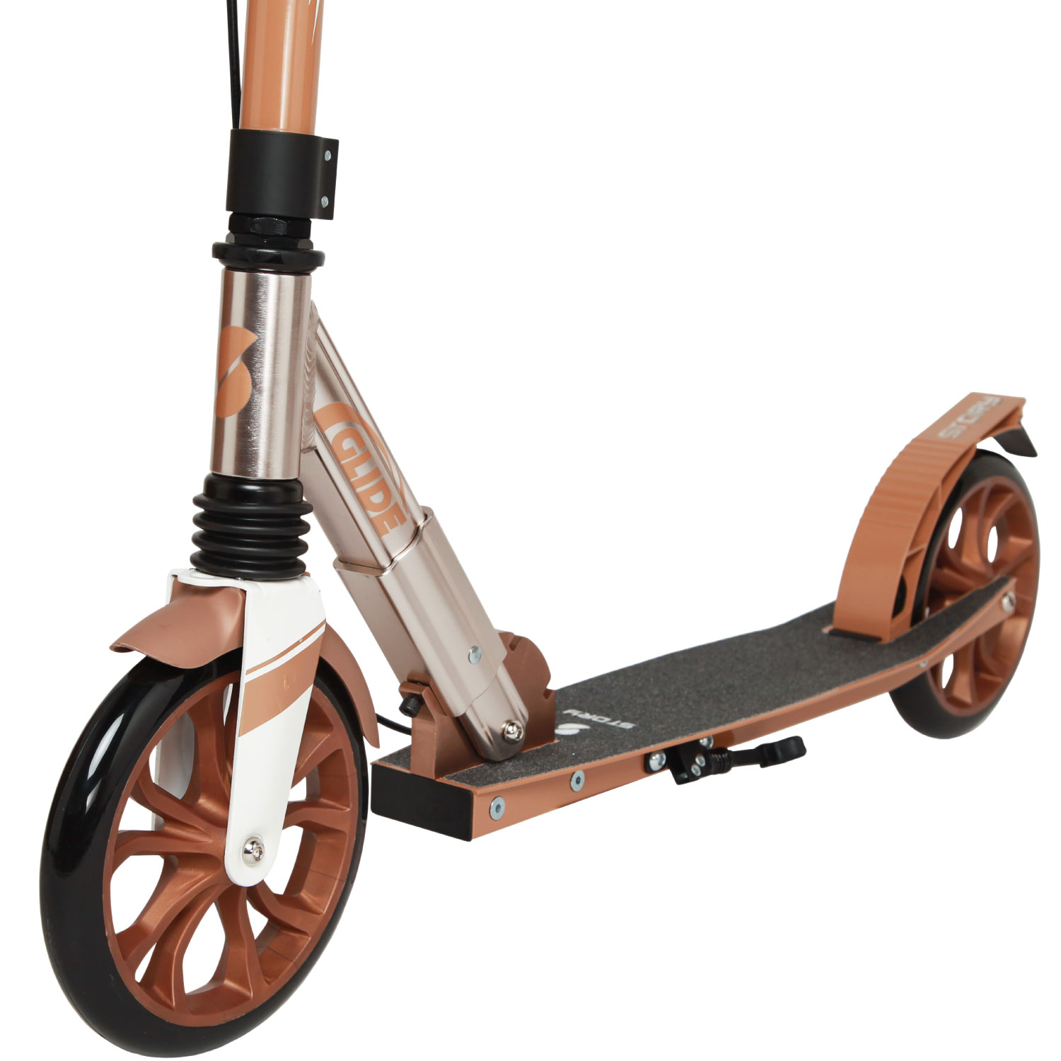 Story GlideX Elite Scooters Commuter Pieghevole – sospensione e freno a mano