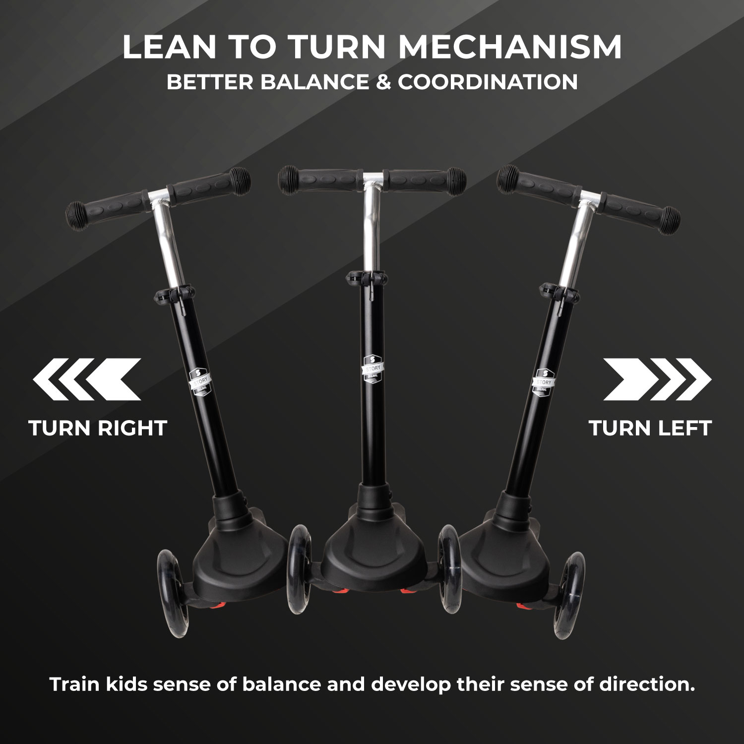 Story Mini LED 3 Wheel Trottinette