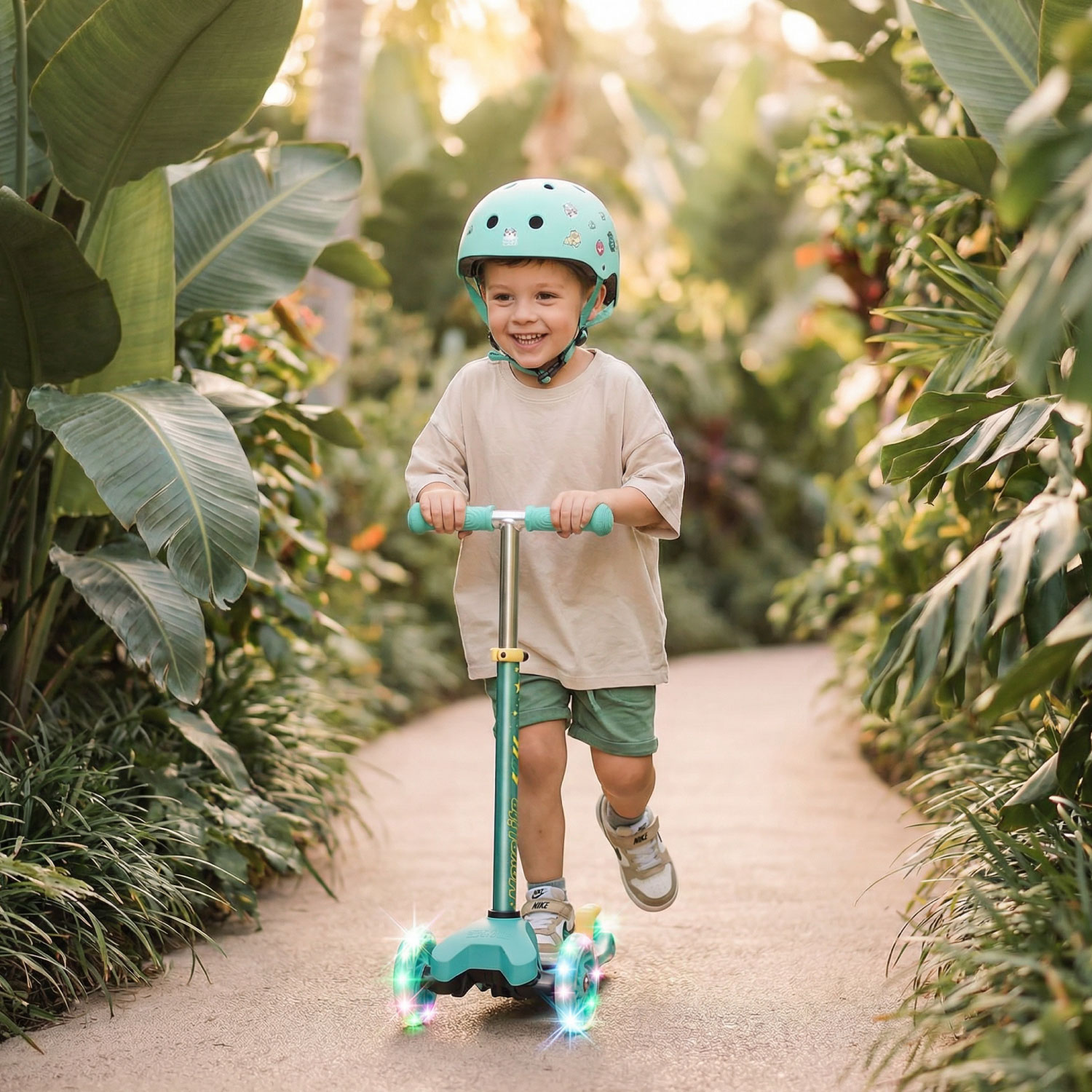 Story MoveLite Scooter a 3 Ruote LED per Bambini