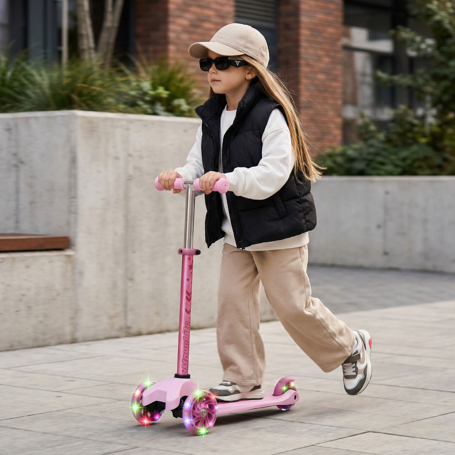 Story MoveLite Scooter a 3 Ruote LED per Bambini