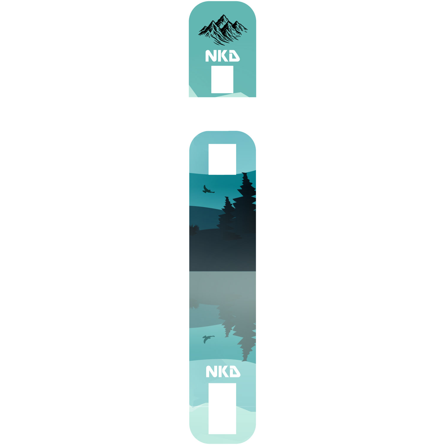 NKD Griptape per Monopattino da Neve