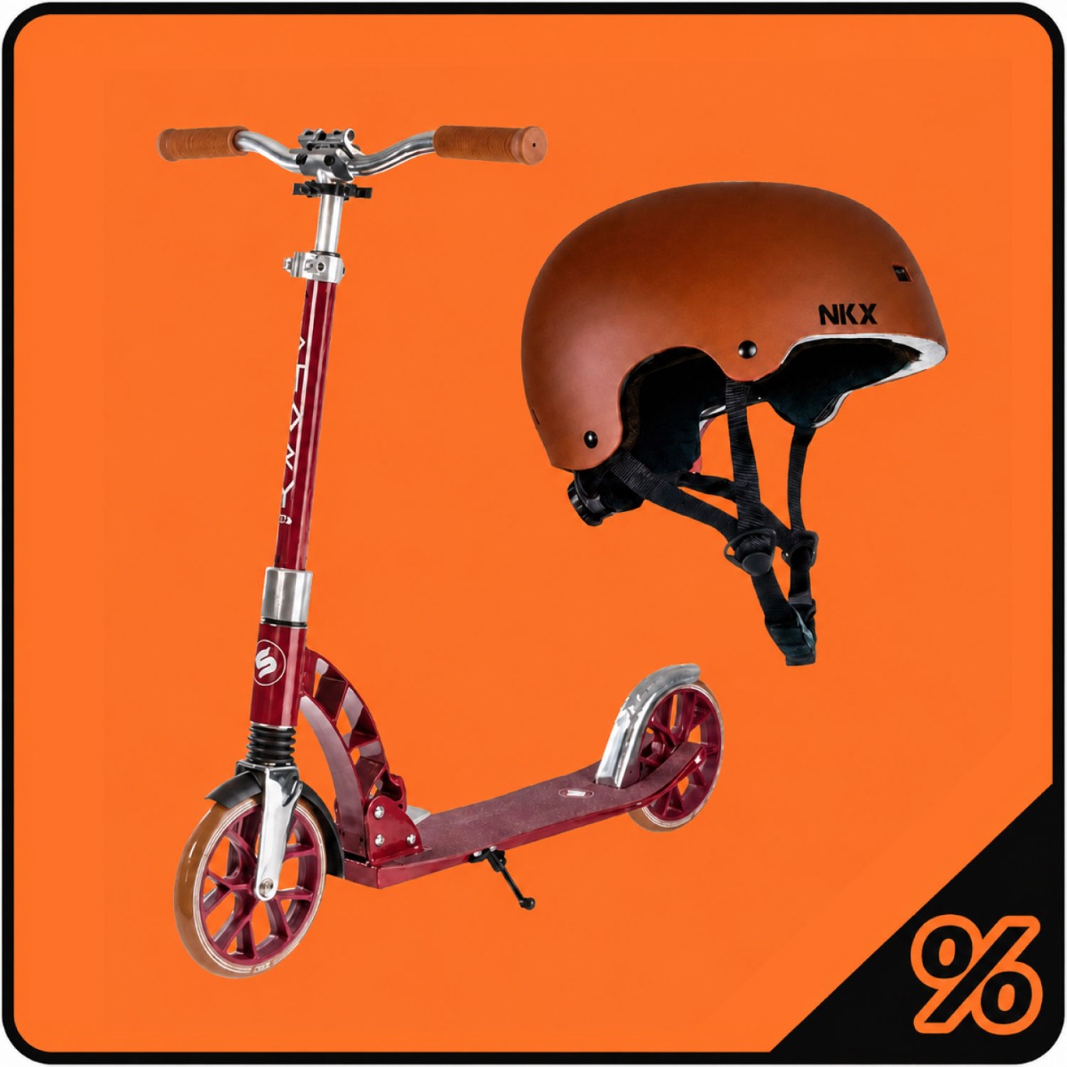 10% di Sconto Extra - Pacchetto Monopattino & Casco - Bambini 5 - 12 Anni