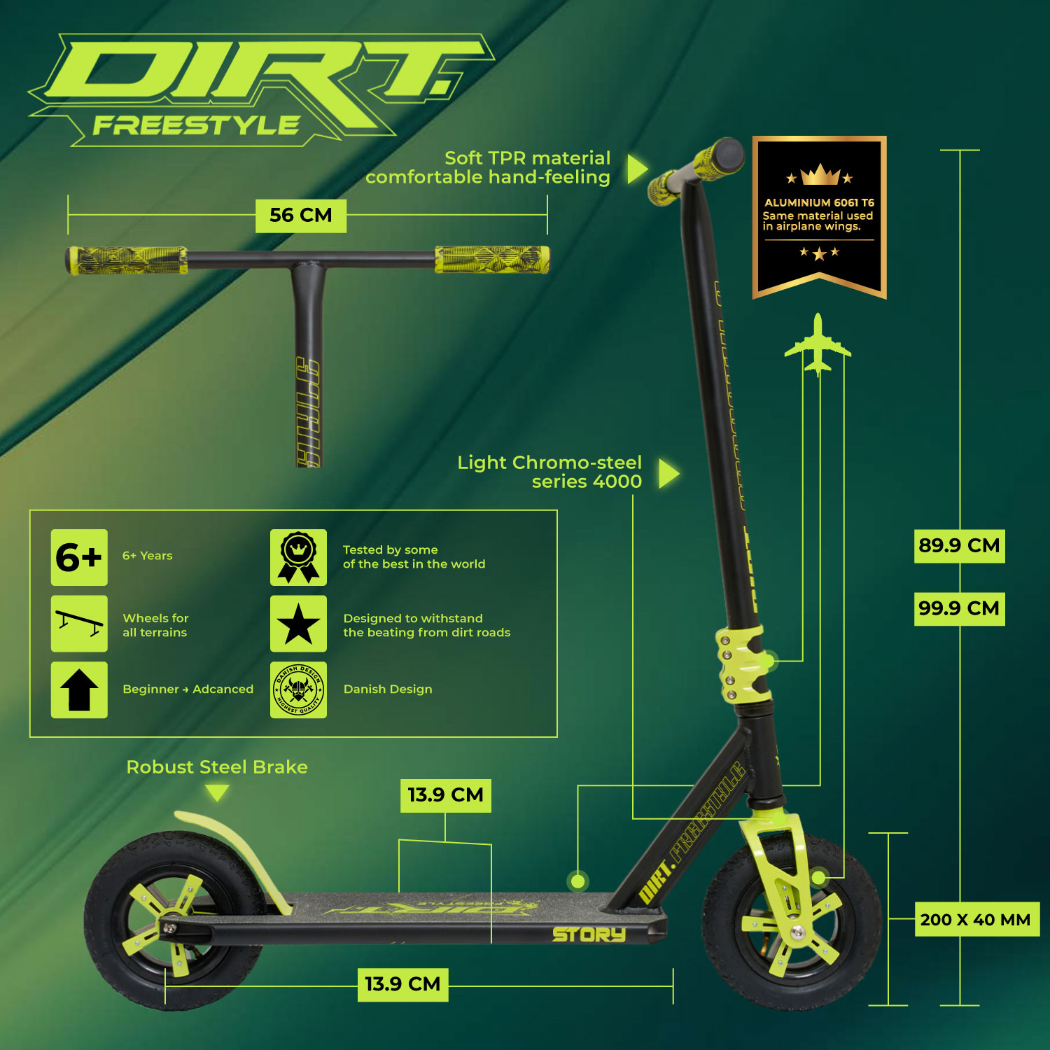Story Dirt Freestyle Monopattino - OUTLET