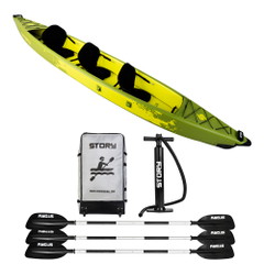 Kayak Gonfiabile per 3 Persone Story Division