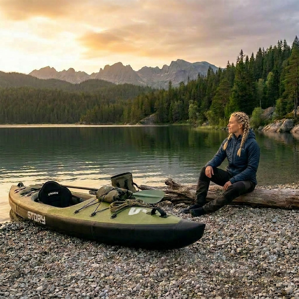 Kayak Gonfiabile da 1 Persona Story Sole