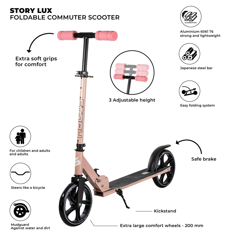 Story Lux Scooter Commuter Pieghevole