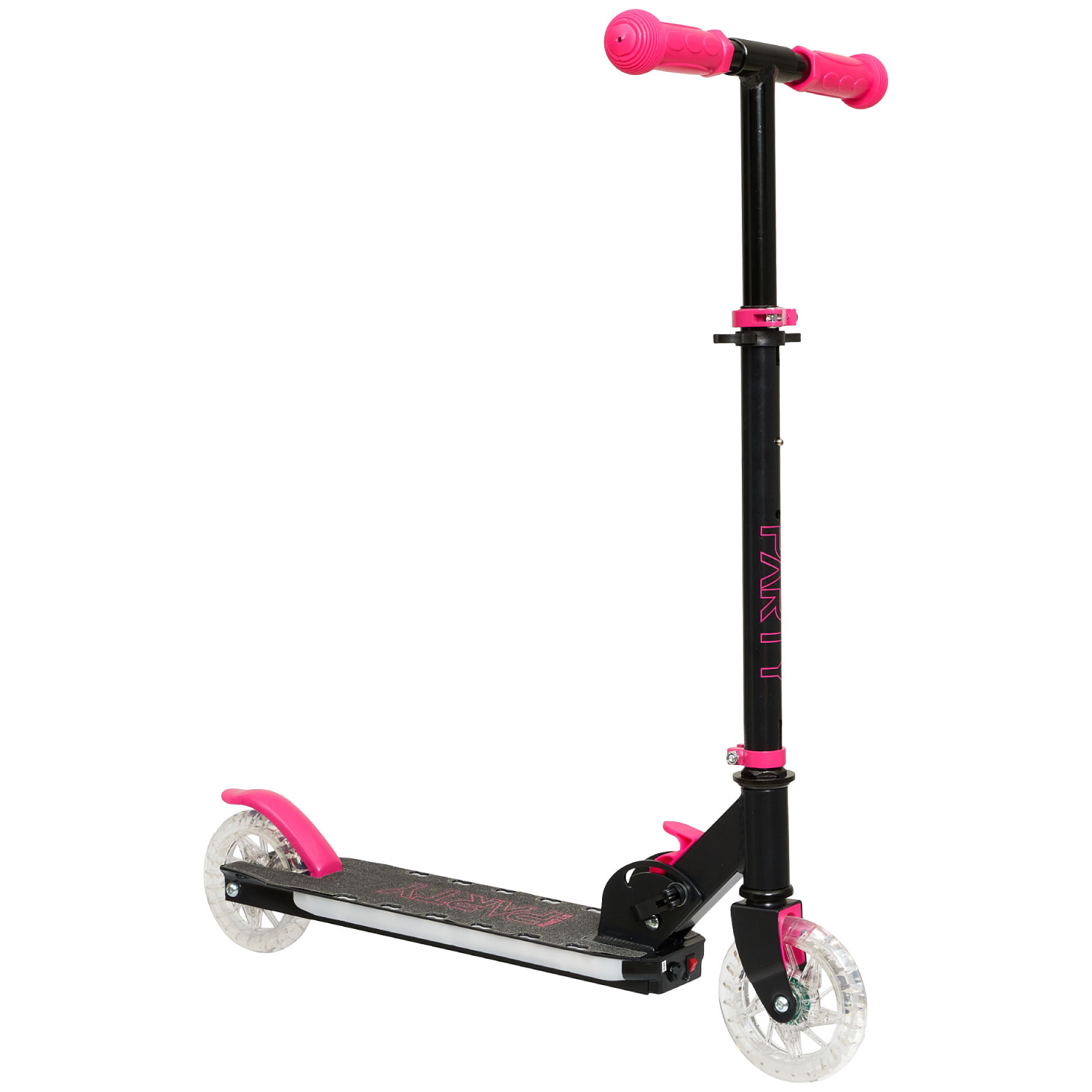 Story Party LED Scooter da Kick regolabile per bambini