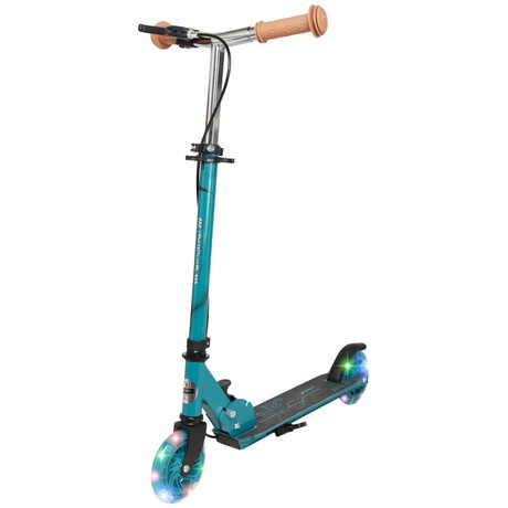 Story Play Monopattino per bambini con freno a mano e ruote LED