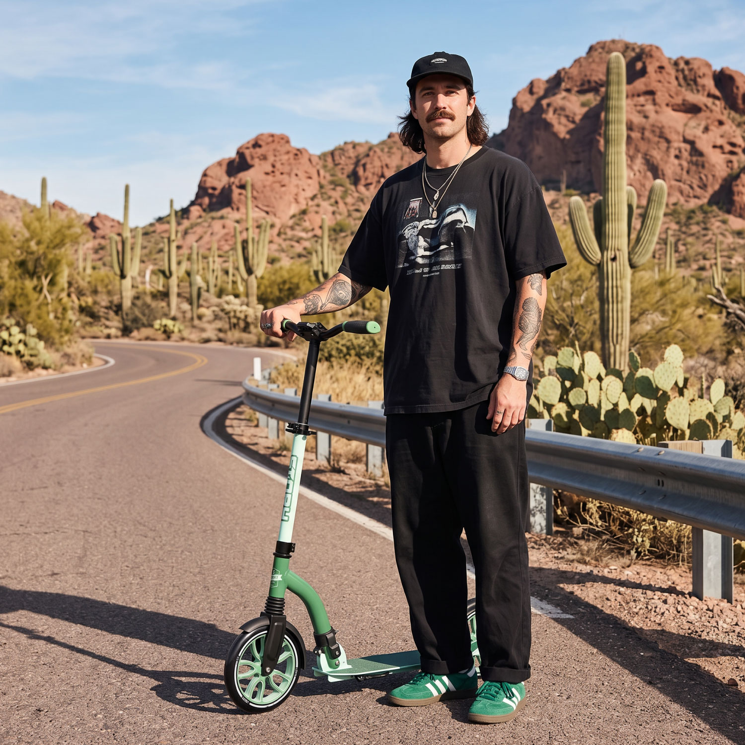 Story Big Wheel Advanced Scooter Pieghevole
