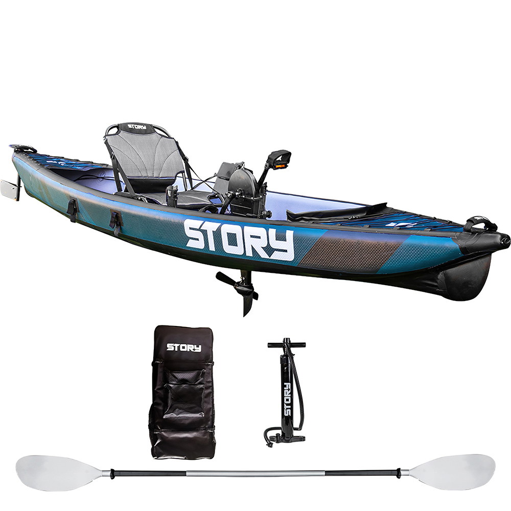 Kayak Pedalabile Gonfiabile per 1 Persona