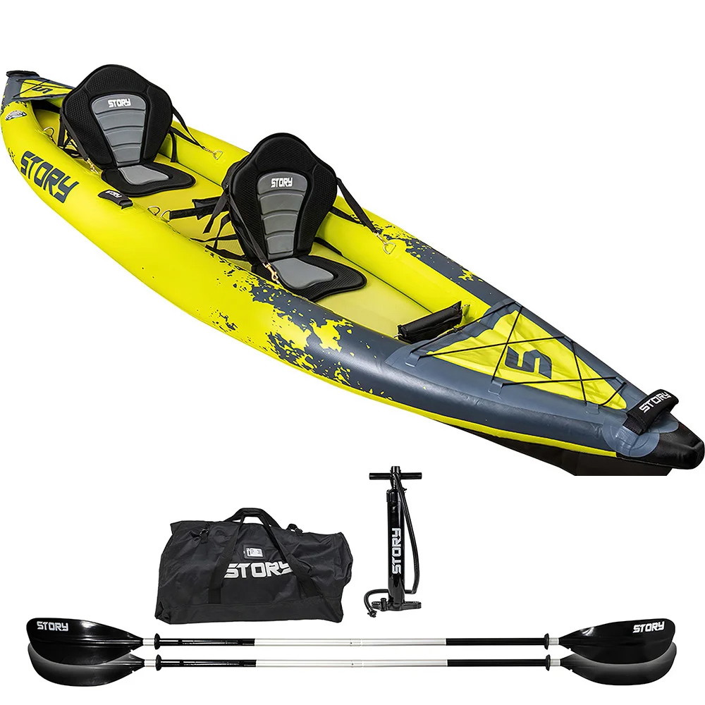 Kayak Gonfiabile per 2 Persone Story Ranger